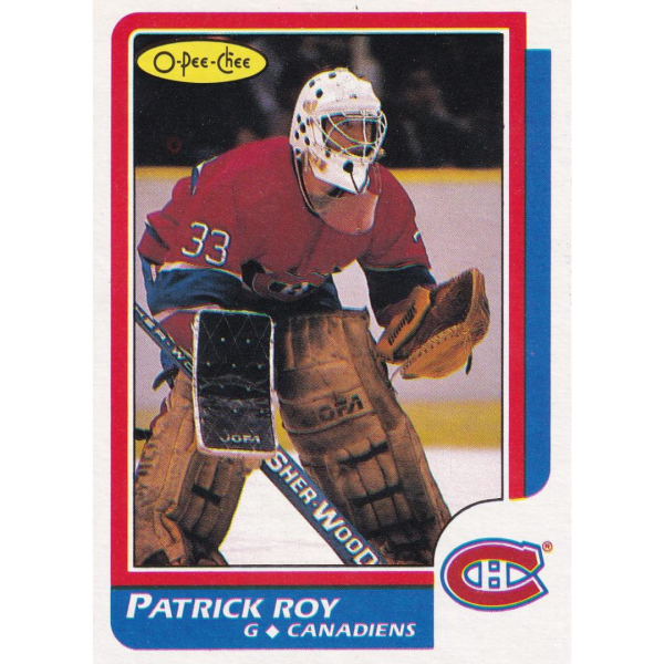 1986-87 O-Pee-Chee - Patrick Roy #53